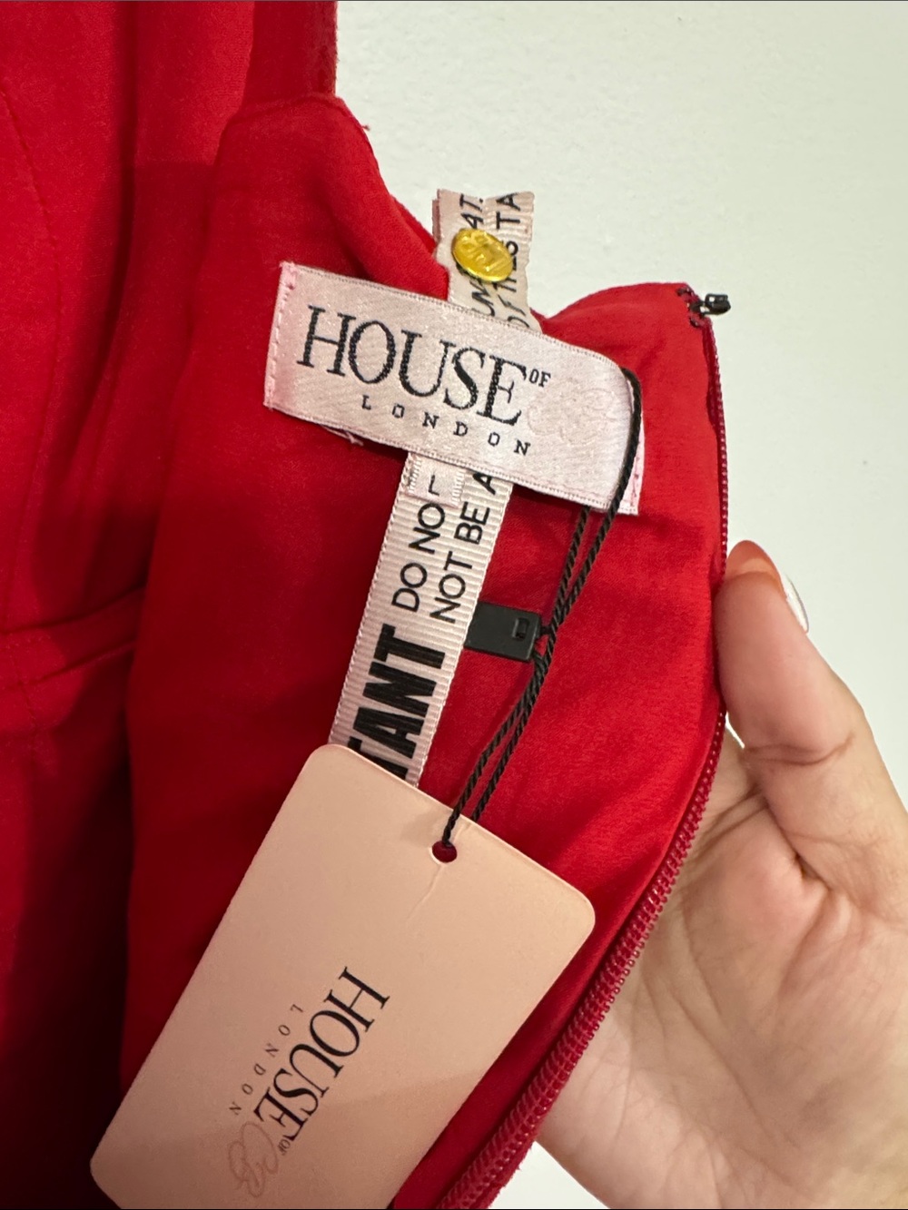 House of CB Red Mini Dress - Picture 8 of 8